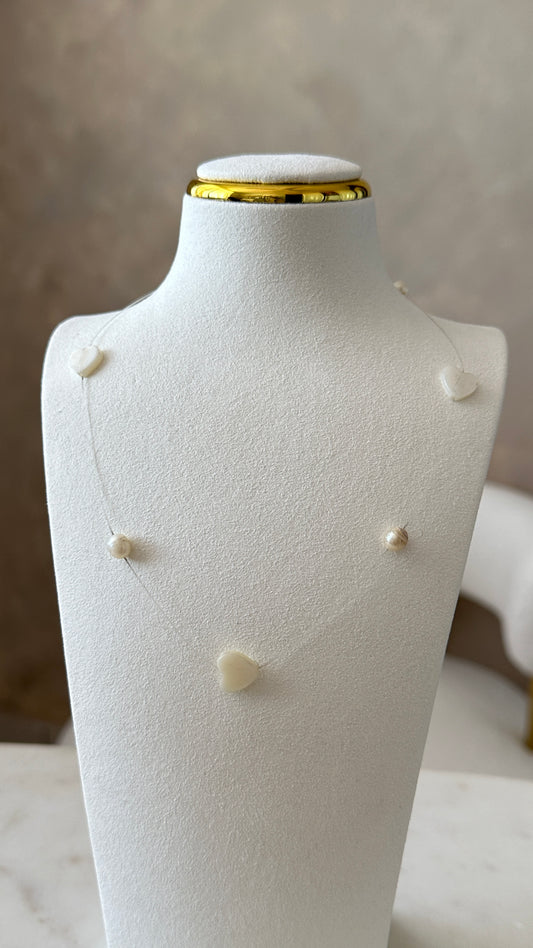 Invisible Heart and Pearls