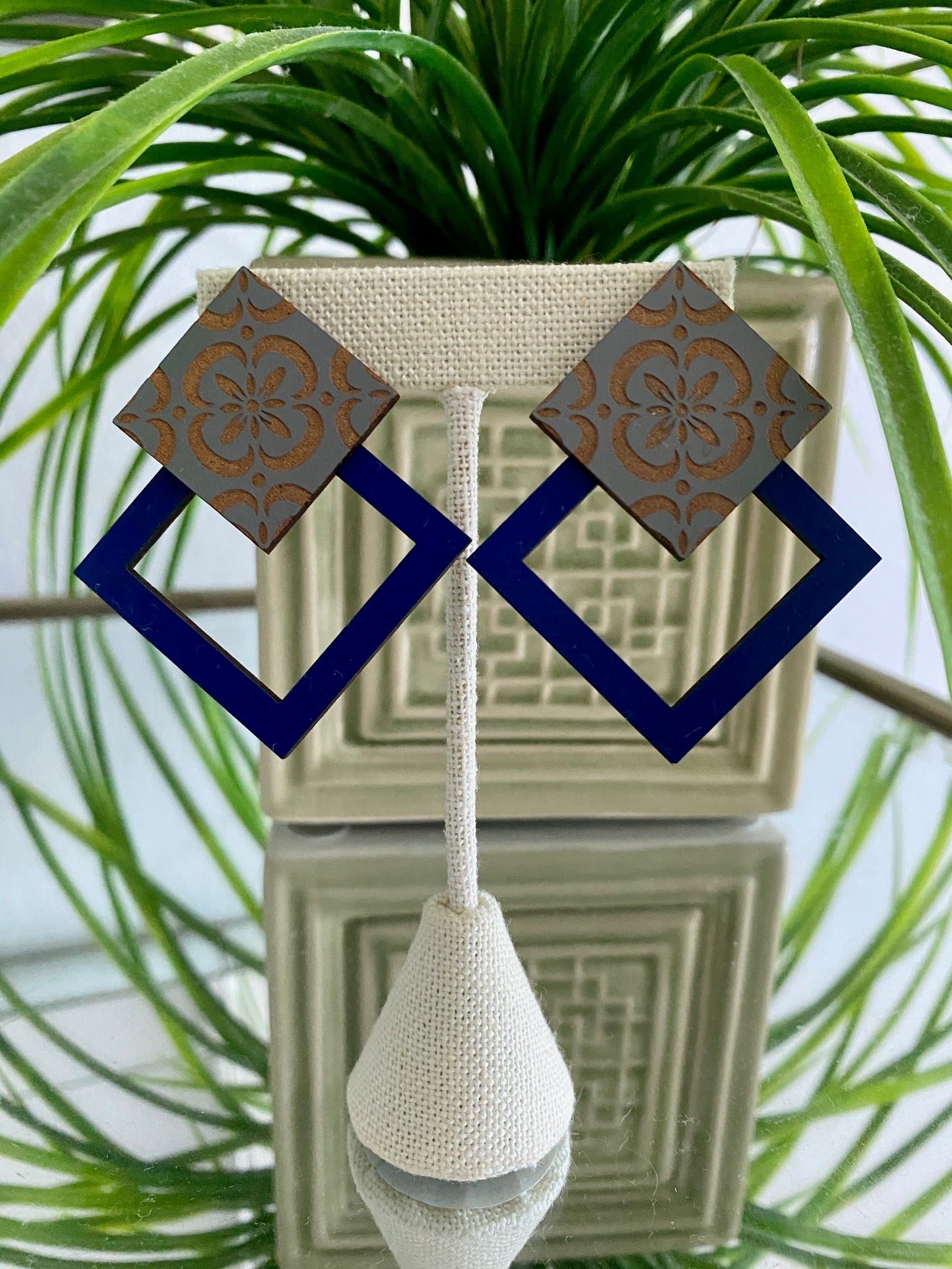 Wood Earring