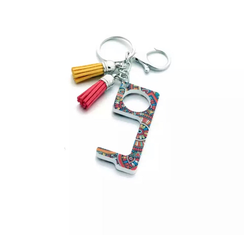 No-touch keychains