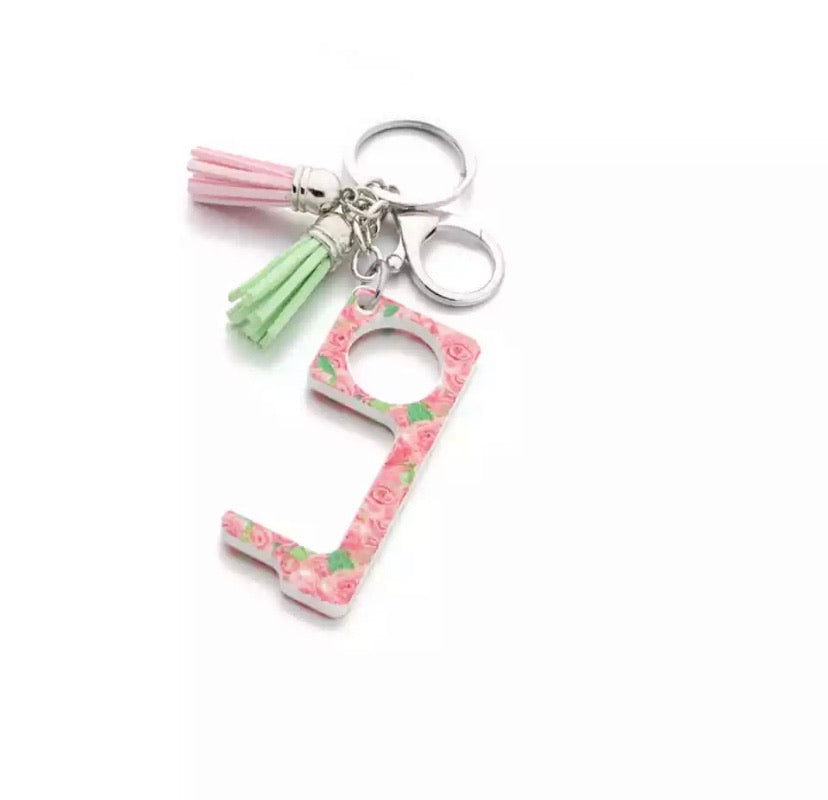 No-touch keychains