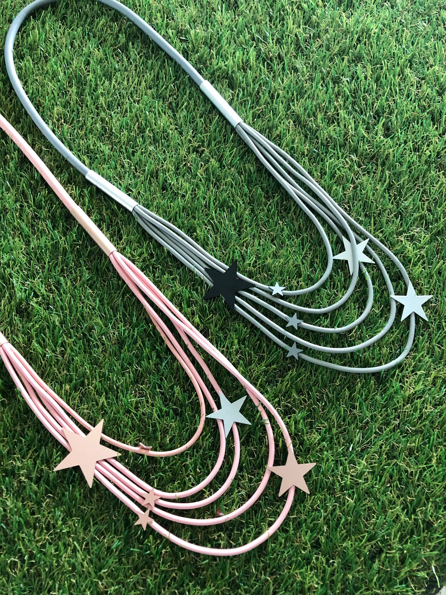 Pink stars