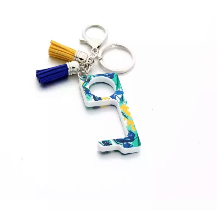 No-touch keychains