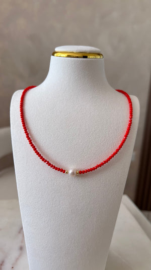 Pearl necklaces