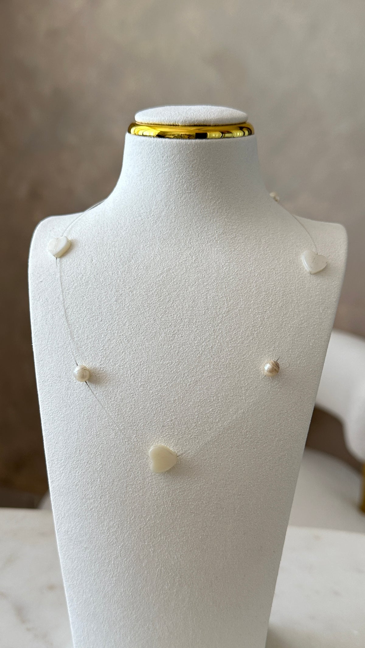 Invisible Heart and Pearls