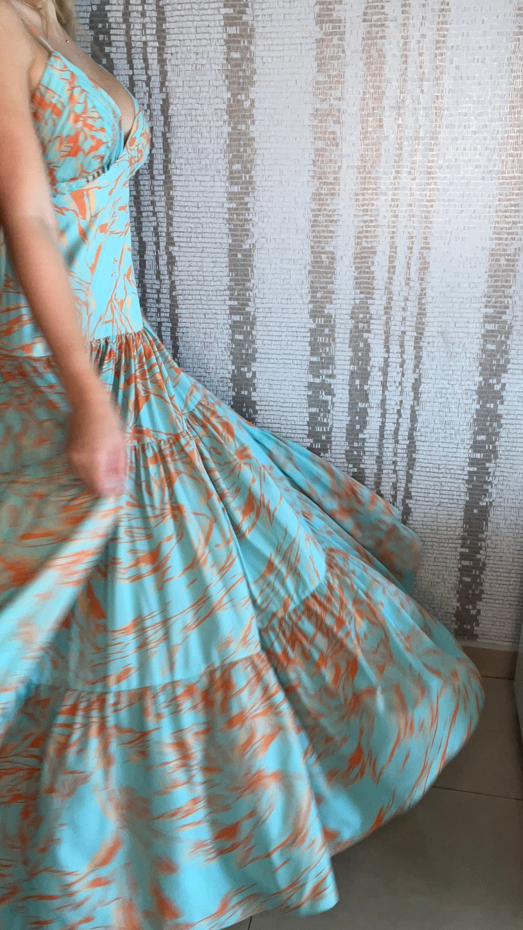 Printed Hazel Dress- VT