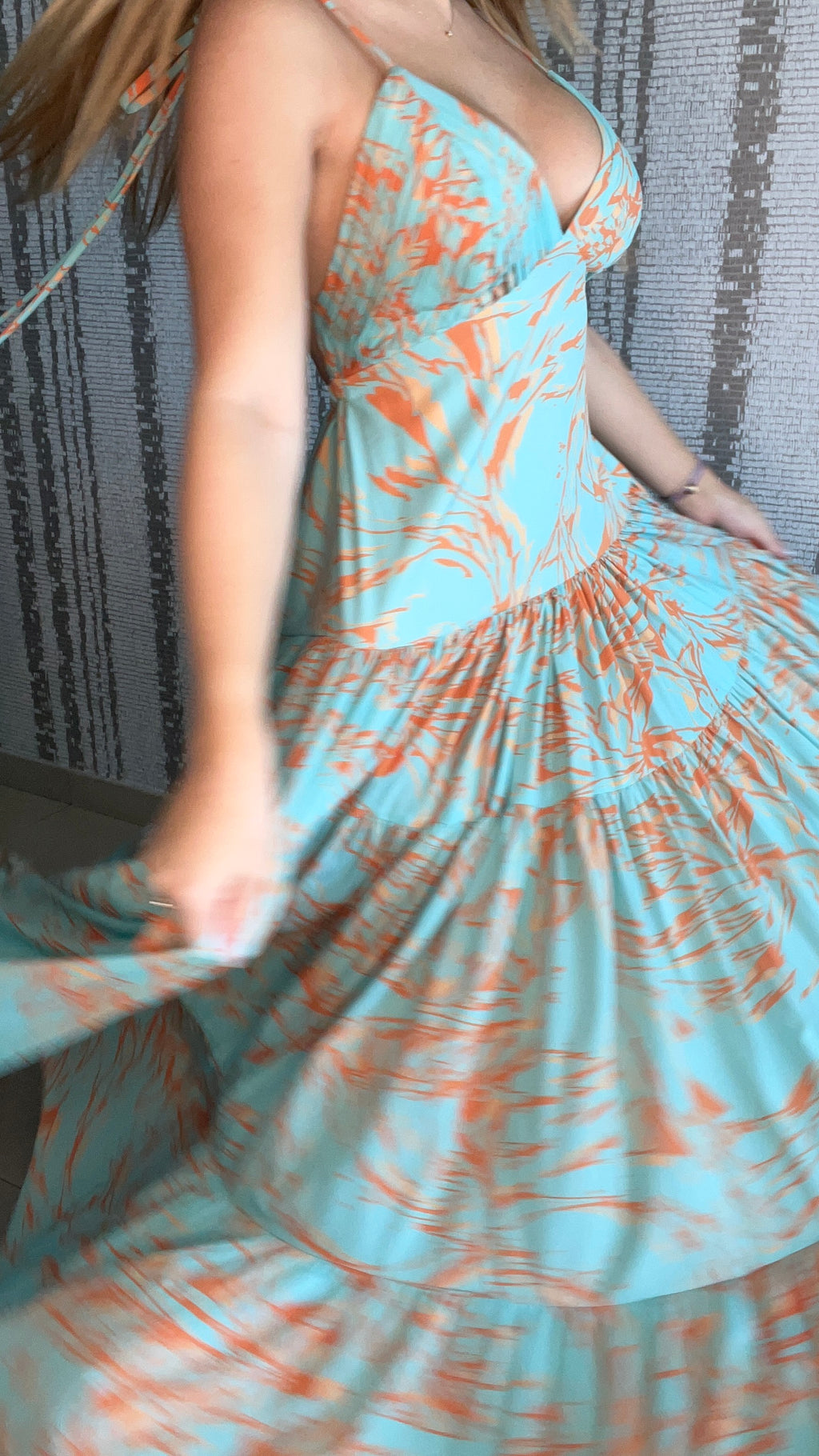 Printed Hazel Dress- VT