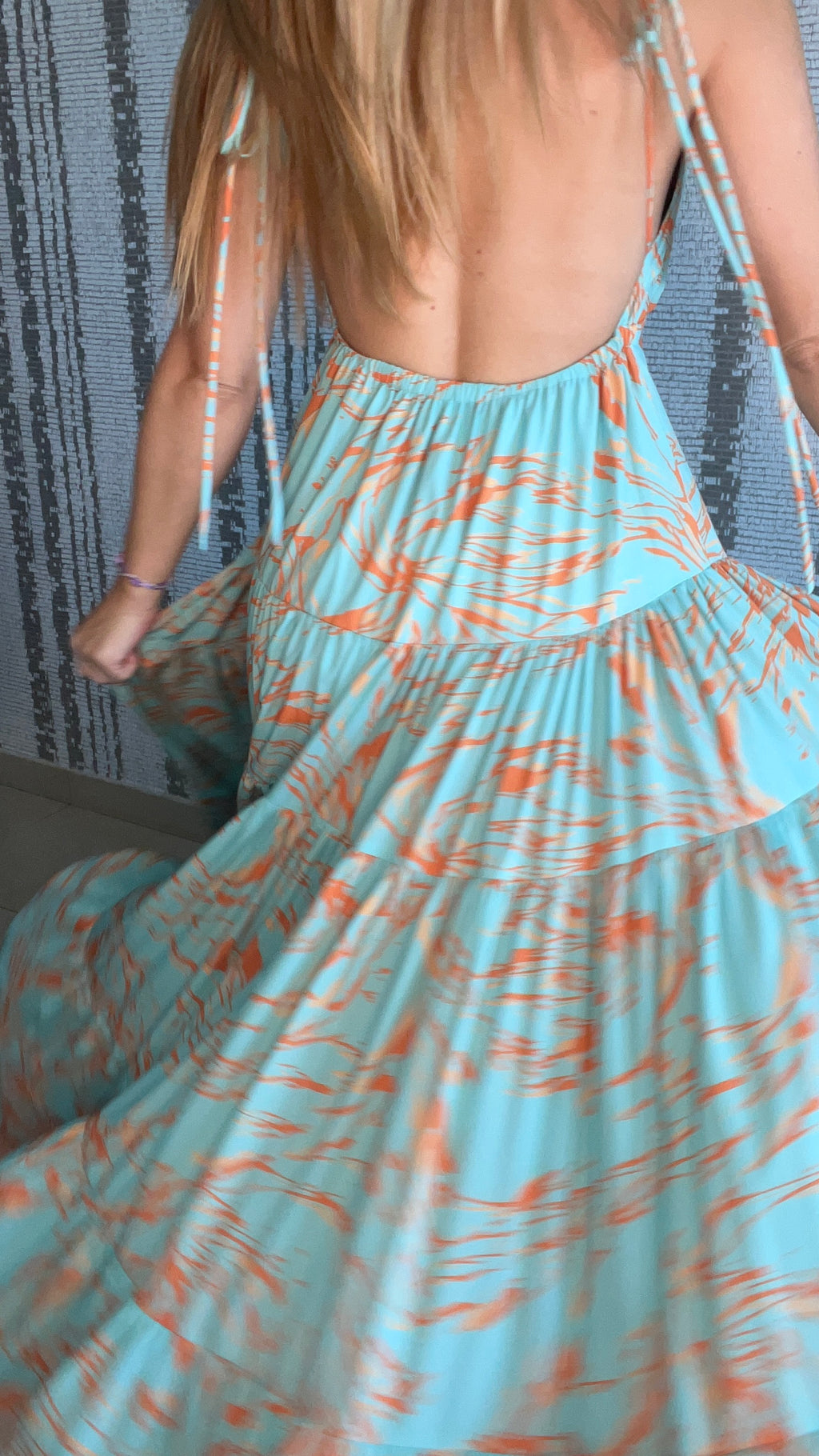 Printed Hazel Dress- VT