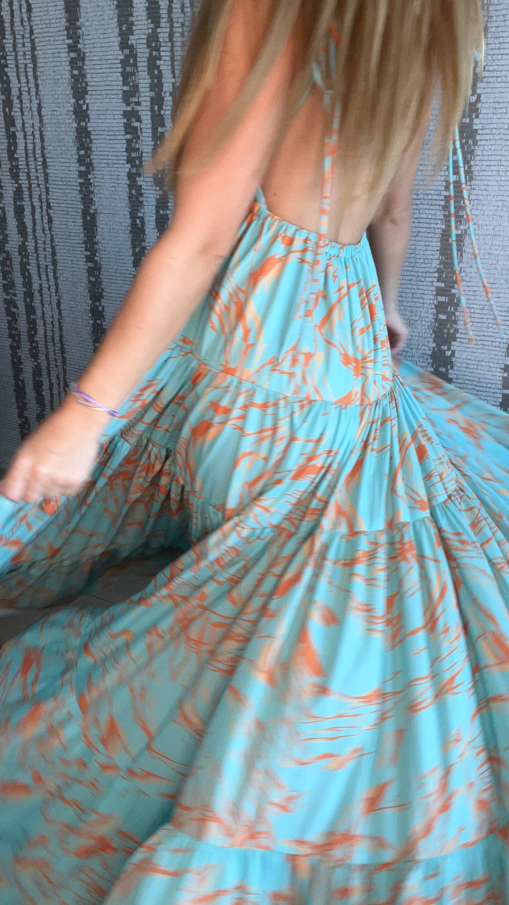 Printed Hazel Dress- VT