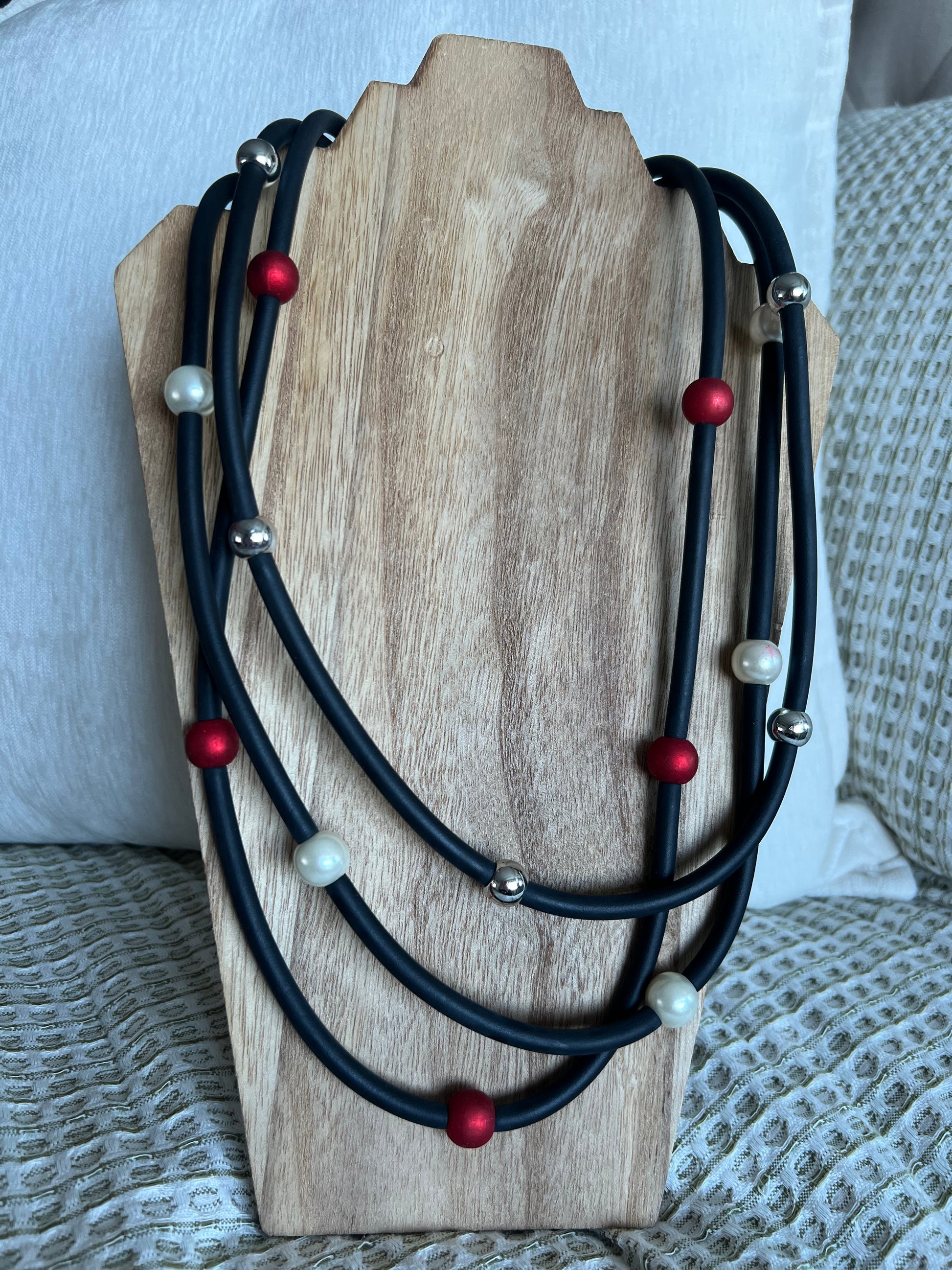 Toledo Rubber Necklace