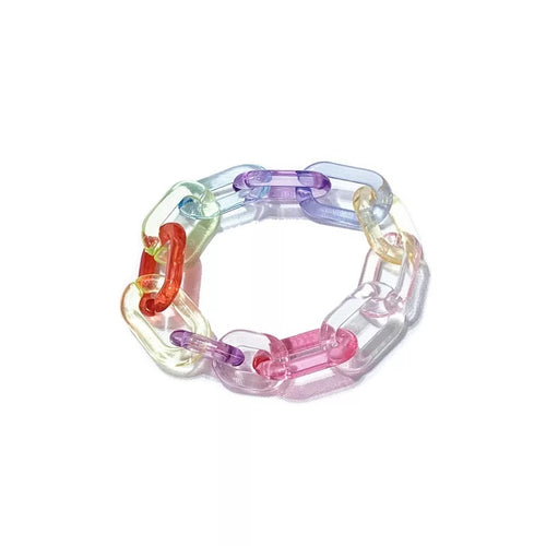 Acrylic adjustable bracelets