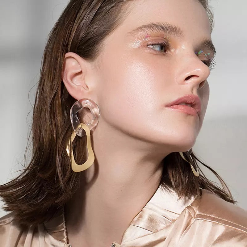 Brass Earrings